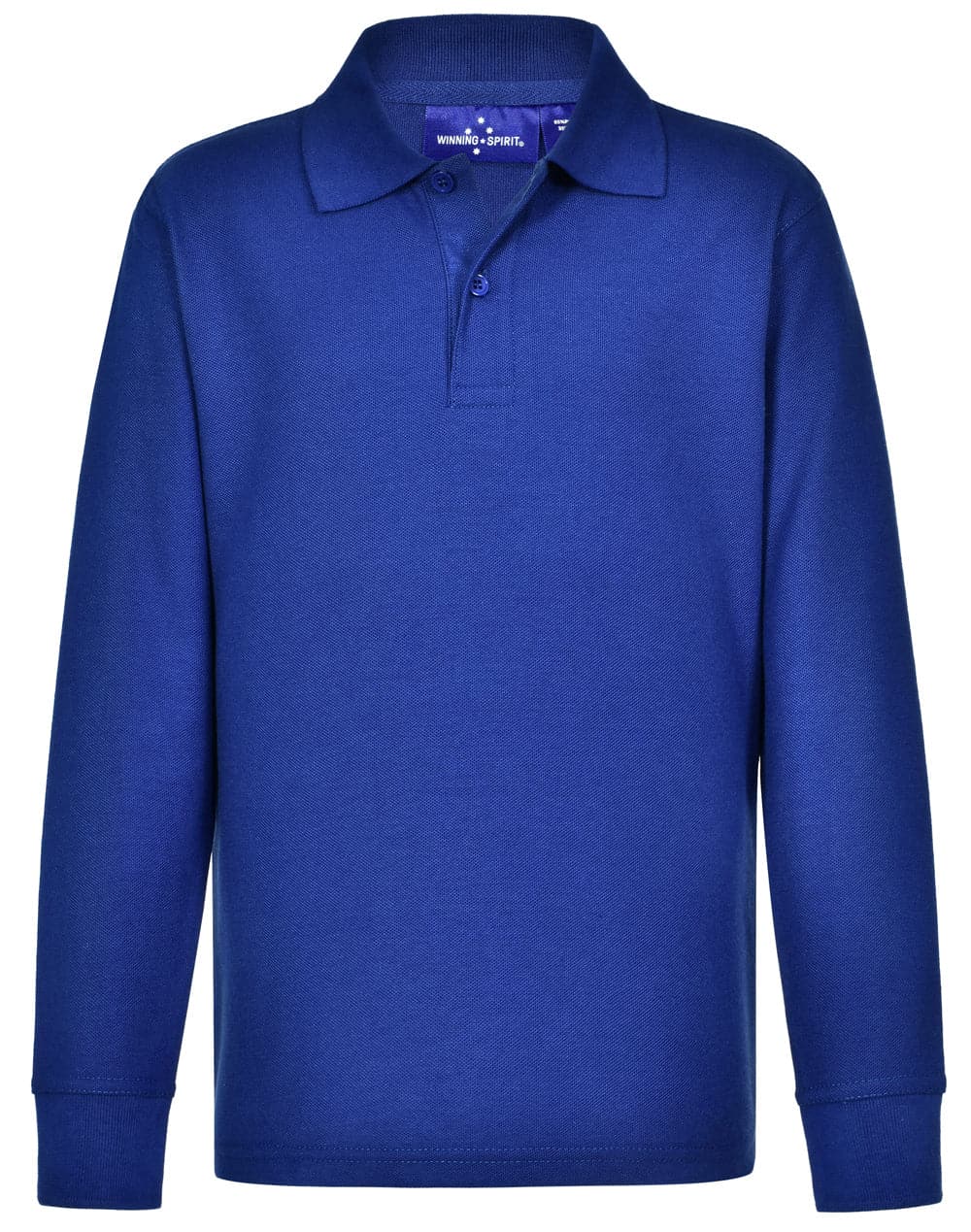Kids Poly/Cotton Pique Long Sleeve Polo PS12K Metro Workwear.