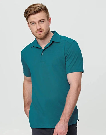 Mens Bamboo Charcoal Corporate Short Sleeve Polo PS87