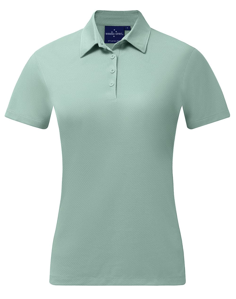 Women's Sustainable Jacquard Knit Polo Shirt PS96 Metro Workwear.