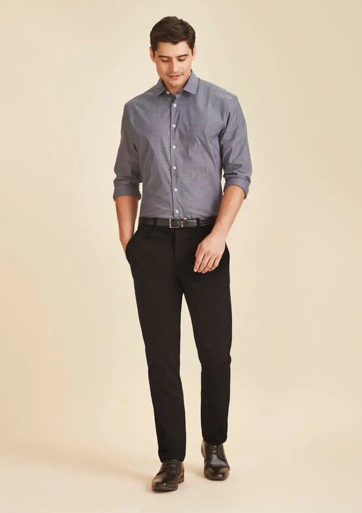 Biz Corporates Men's Traveller Modern Stretch Chino Pants RGP264M Metro Workwear.