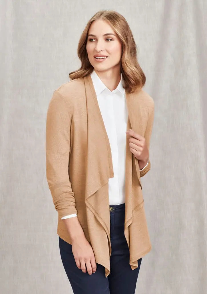 Biz Collection Sofia Womens Waterfall Cardigan RLC267L Metro Workwear.