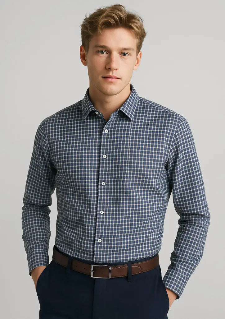 Biz Corporates Noah Long Sleeve Shirt RS070ML