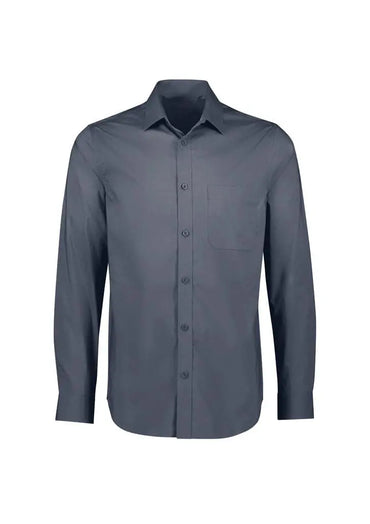 Biz Collection Men's Mason Tailored Shirt S335ML Metro Workwear.