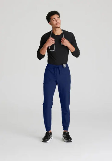 Skechers by Barco Men's Structure Jogger Scrub Pant SKP572