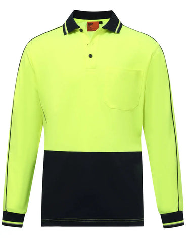 Unisex Hi Vis Sustainable Cool Breeze Safety Polo Shirt SW90 Metro Workwear.