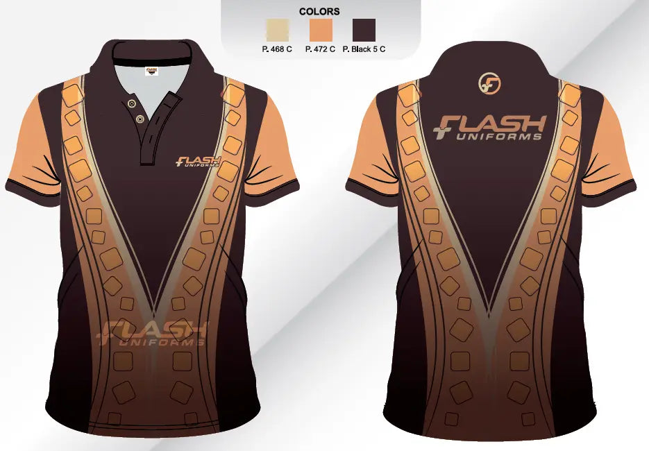 Custom Sublimated Indigenous Polo Shirt SP11 Metro Workwear.