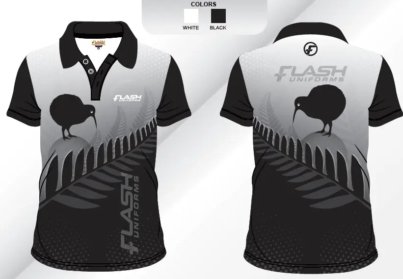 Custom Sublimated Polo Shirt New Zealand SP39 Metro Workwear.