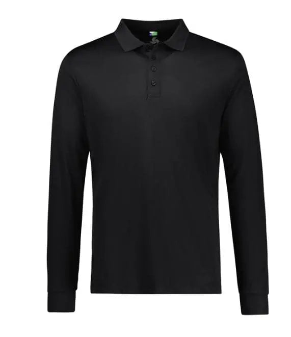 Biz Collection Action Men's Long Sleeve Polo Shirt P206ML Metro Workwear.