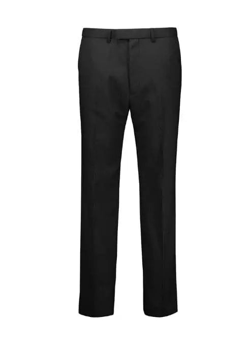 Biz Corporates Men's Renew Adjustable Waist Slim Flat Front Pant RGP407M Metro Workwear.