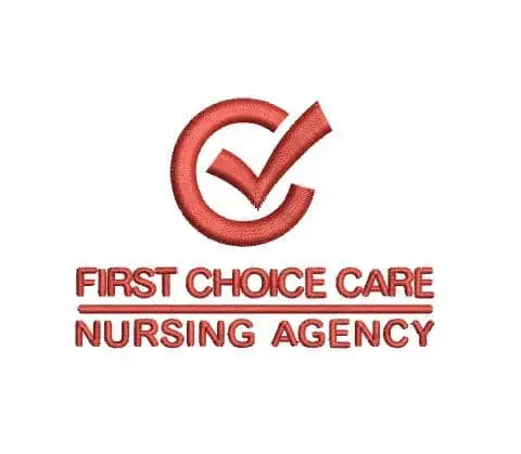 First Choice Care Nursing Agency Logo on File Simply Scrubs Australia