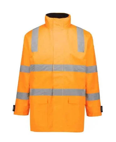 SYZMIK Men’s Unisex Hi Vis VIC Rail 4 In 1 Waterproof Jacket ZJ580 Metro Workwear.