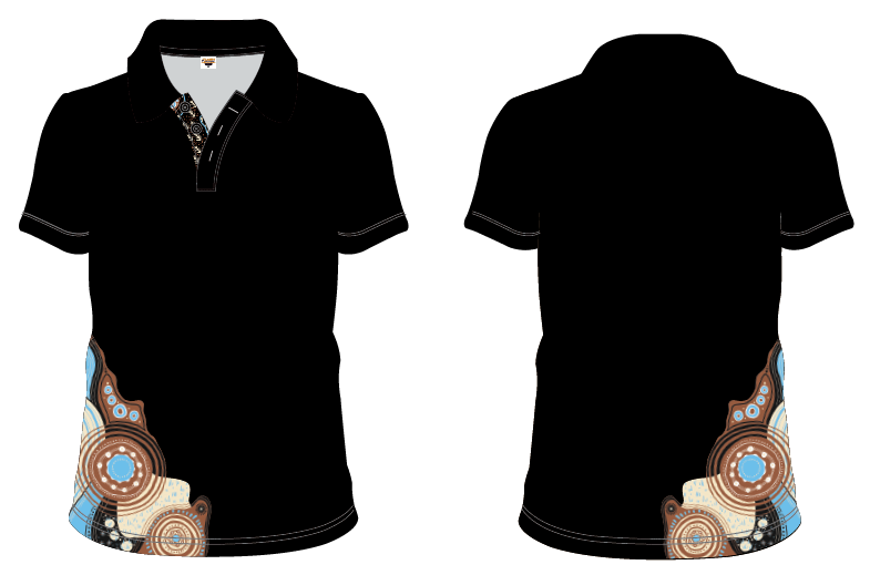 Pilbara Indigenous Men's Corporate Polo Shirt P01MS Metro Workwear.