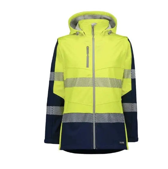 Syzmik Workwear Women's Streetworx 2 In 1 Stretch Softshell Jacket ZJ753 Metro Workwear.