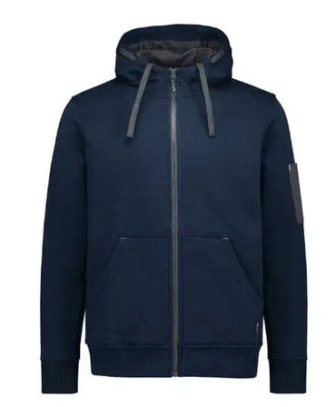 SYZMIK Men’s Unisex Zip Front Multi-Pocket Hoodie ZT468 Metro Workwear.