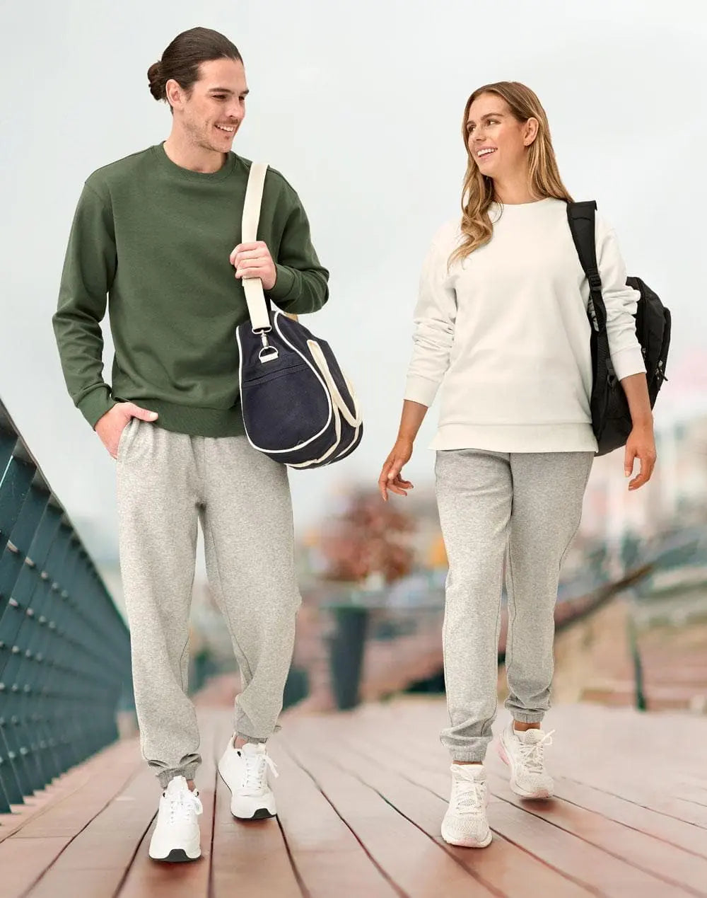 Air-Layered Unisex CVC Sweat Pants TP05 Metro Workwear.