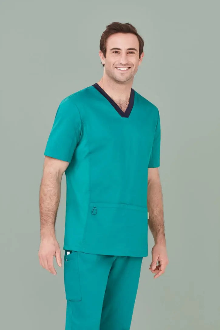Mens Riley V-Neck Scrub Top CST043MS Metro Workwear.