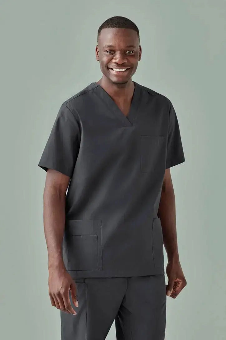 Mens Tokyo Anti-bacterial V-Neck Scrub Top CST141MS