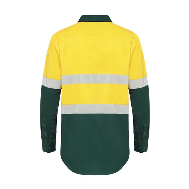 Hard Yakka Koolgear Ventilated Taped Hi Vis Shirt Y07740 Metro Workwear.