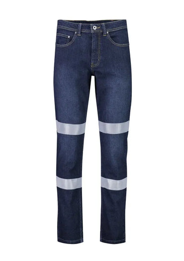Syzmik Workwear Men's Biomotion Taped Stretch Jean ZP907 Metro Workwear.