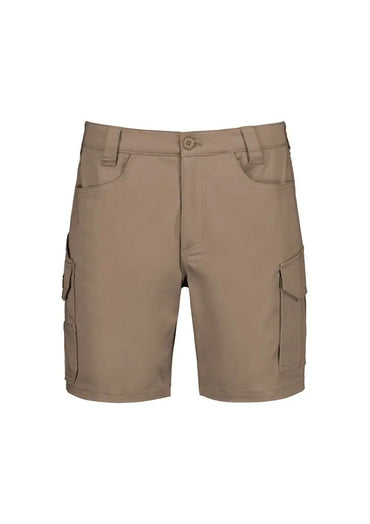 SYZMIK Women's Essential Stretch Cargo Short ZS735 Metro Workwear.