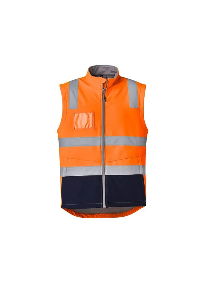 SYZMIK Unisex Hi-Vis Softshell Vest ZV426 Metro Workwear.