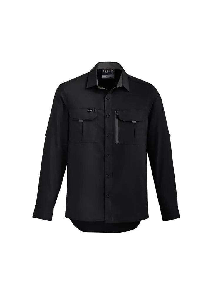 SYZMIK mens outdoor l/s shirt zw460 Metro Workwear.