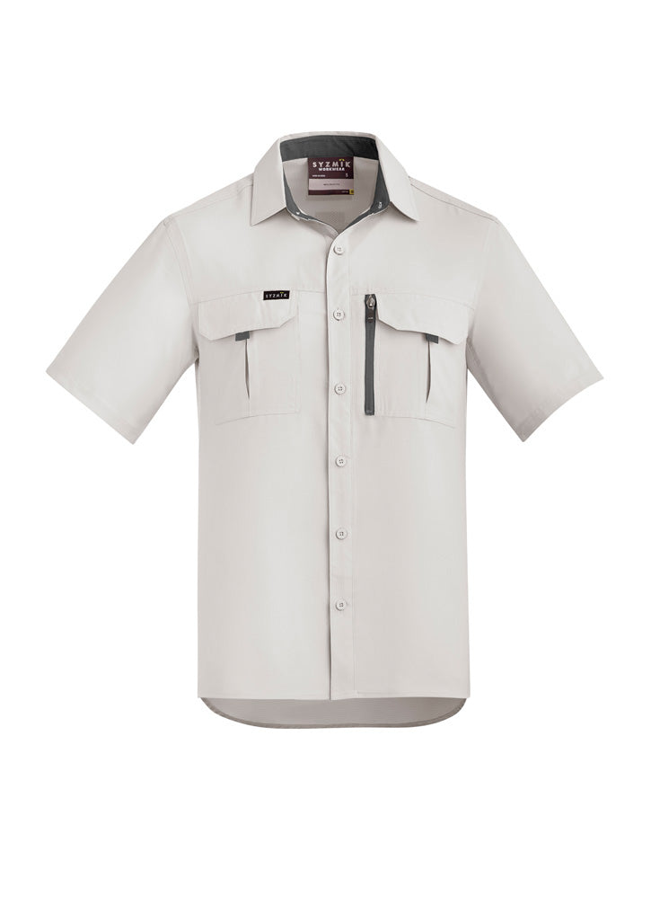 SYZMIK Men's Outdoor Short Sleeve Shirt ZW465 Metro Workwear