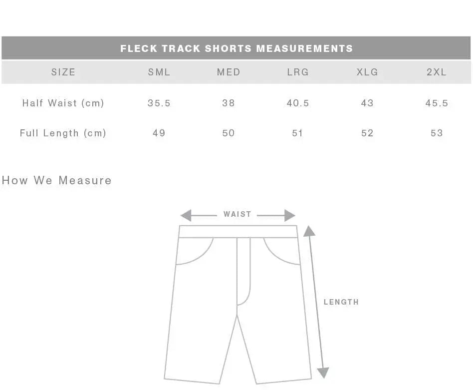 As Colour Men's fleck track shorts 5918 Metro Workwear.