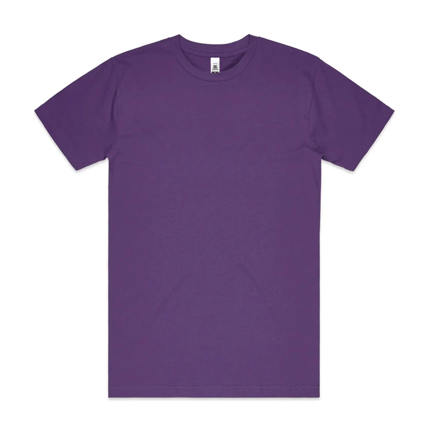 As Colour Men's block T shirt 5050 (No print no sale) Casual Wear As Colour