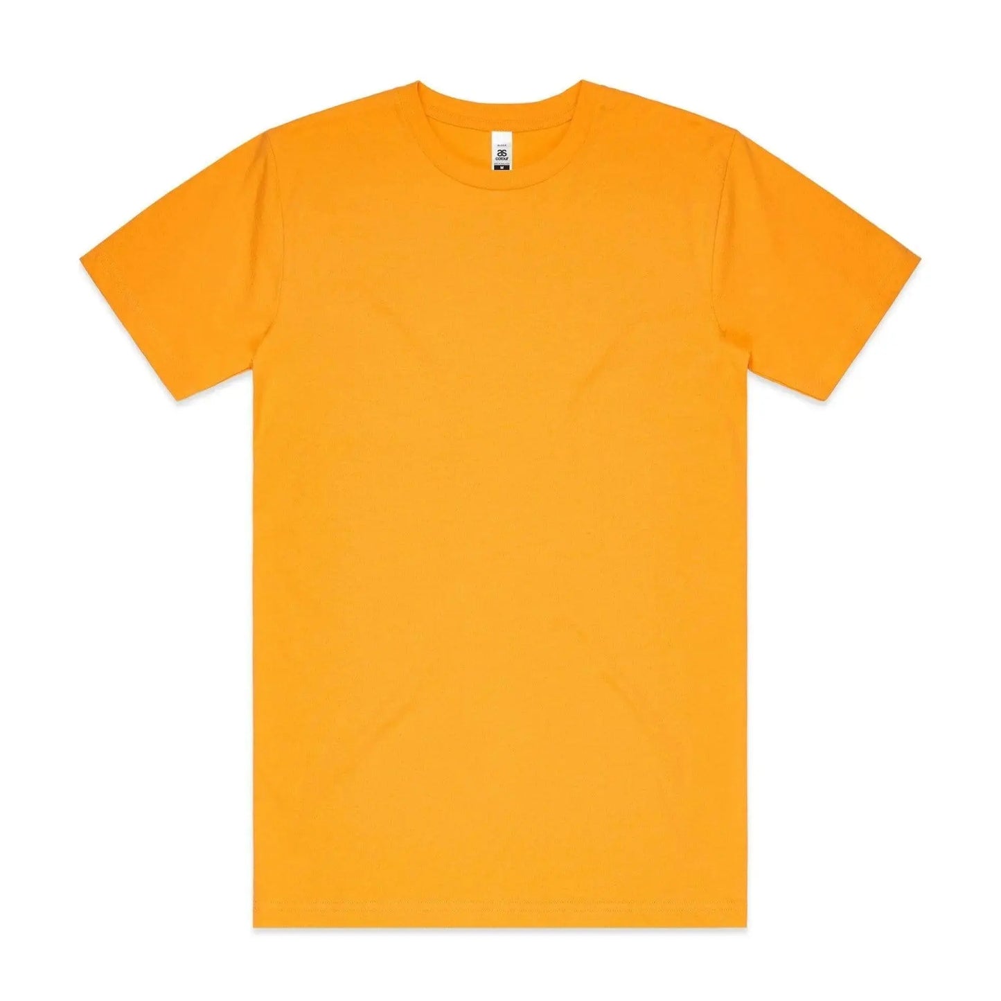 As Colour Men's block T shirt 5050 (No print no sale) Casual Wear As Colour GOLD SML