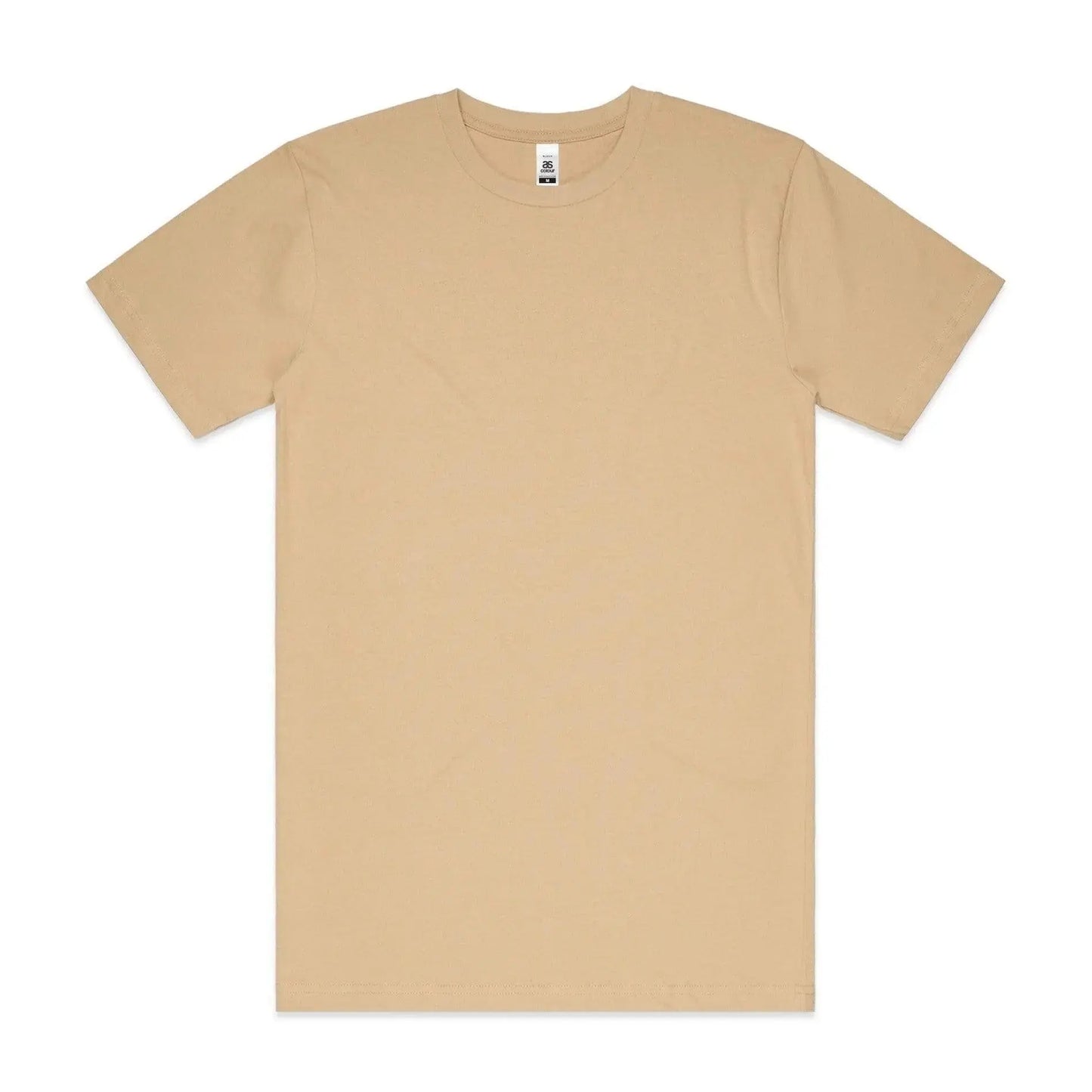 As Colour Men's block T shirt 5050 (No print no sale) Casual Wear As Colour TAN SML