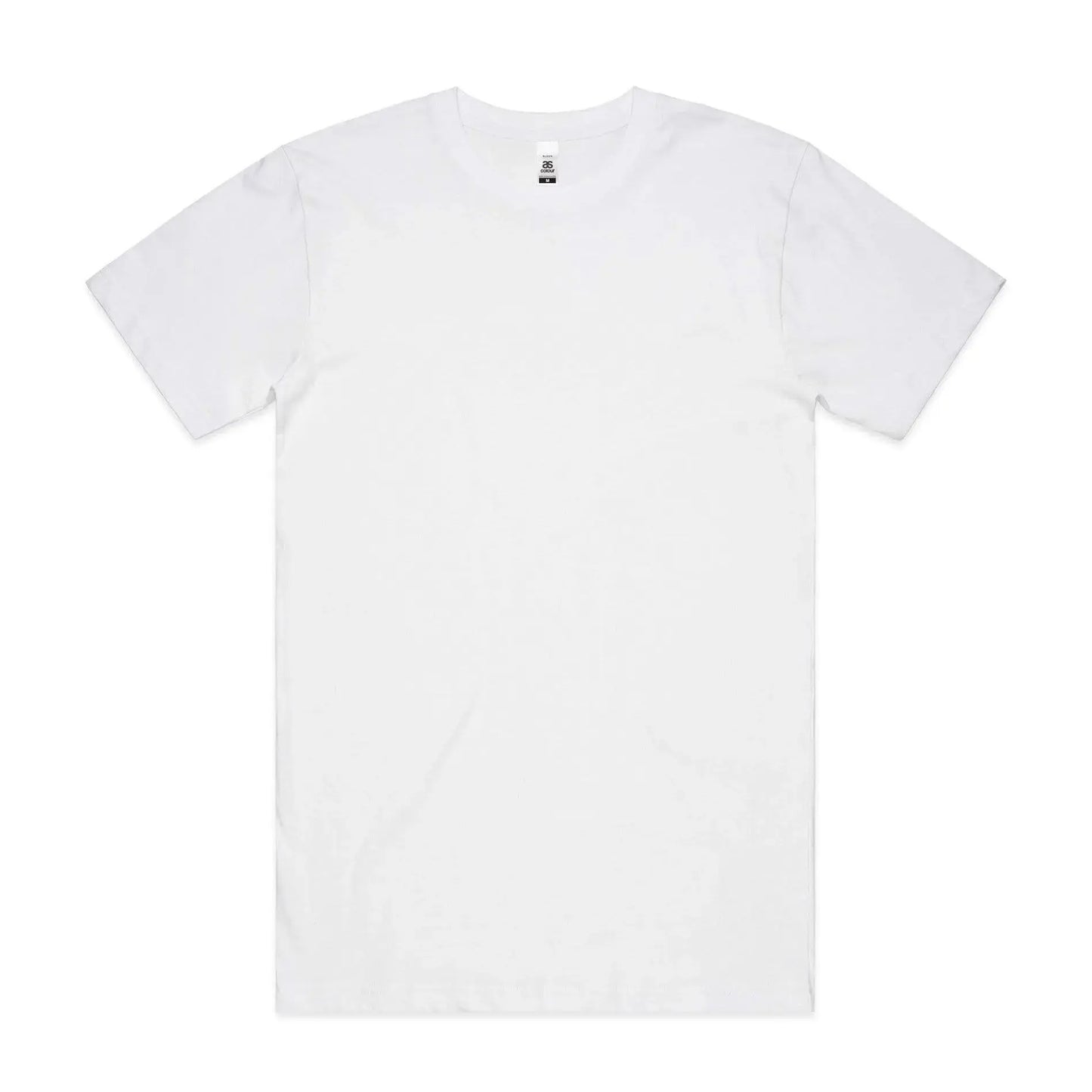 As Colour Men's block T shirt 5050 (No print no sale) Casual Wear As Colour WHITE SML