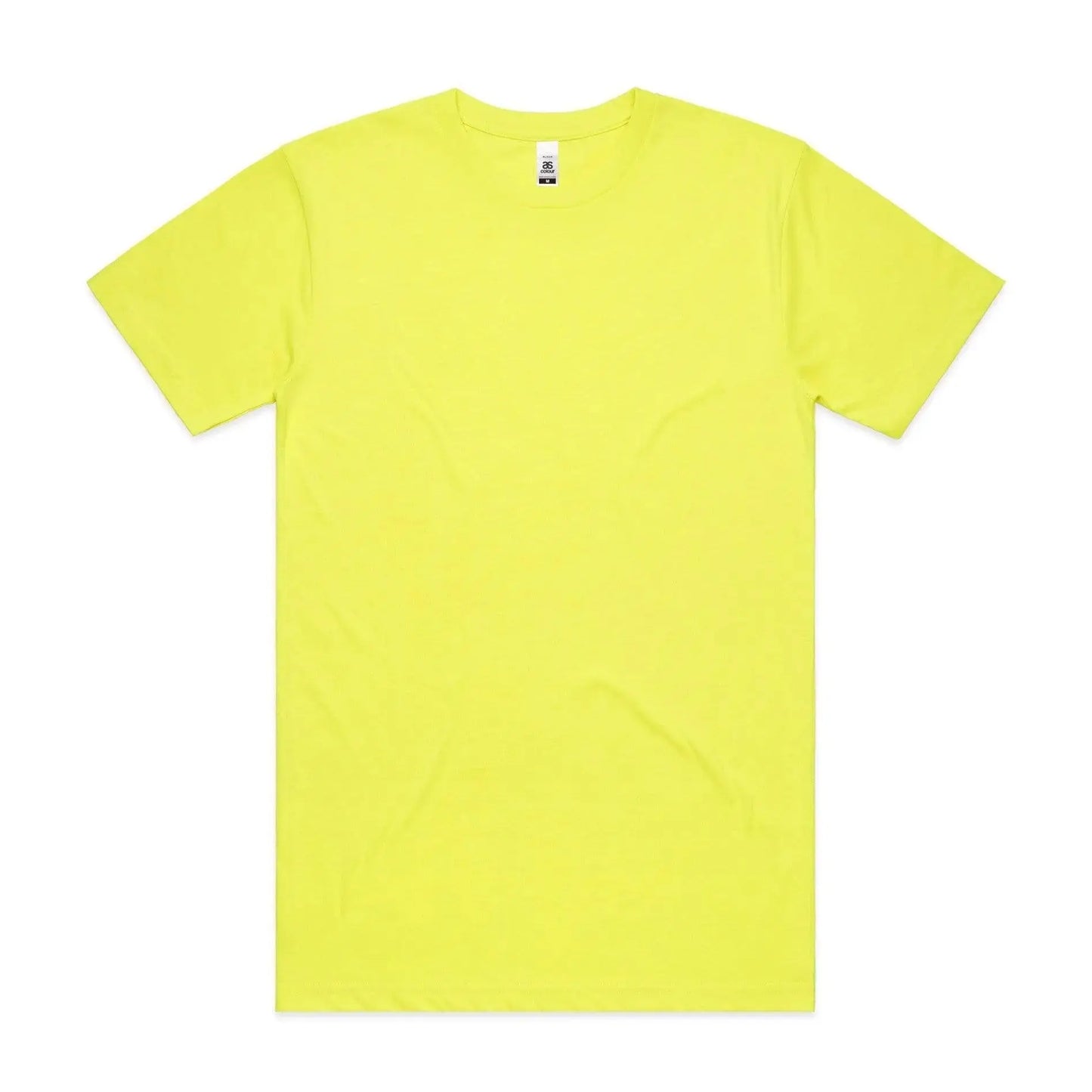 As Colour Men's block tee 5050F Casual Wear As Colour SAFETY YELLOW SML