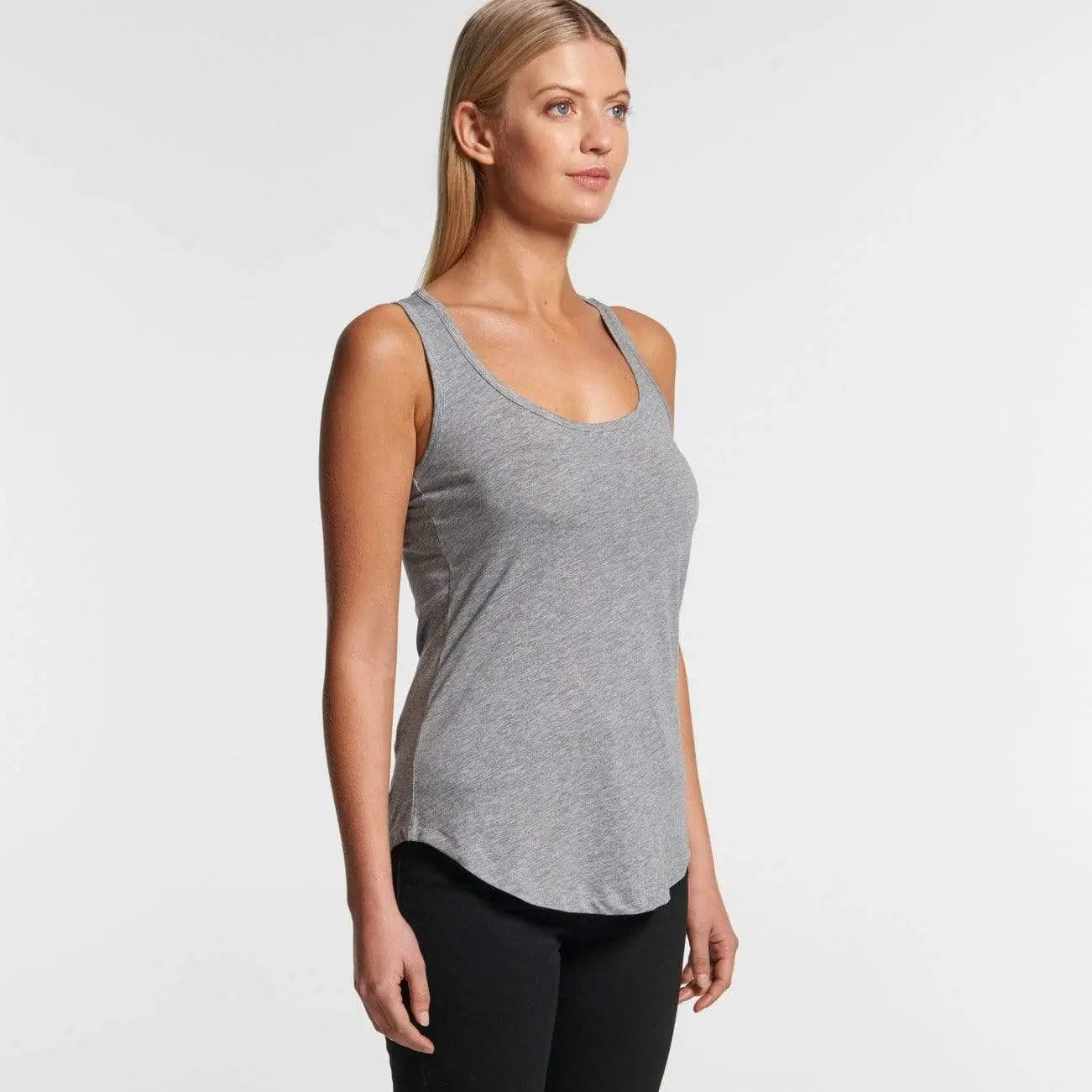 As Colour Women's yes racerback singlet 4045 Metro Workwear.