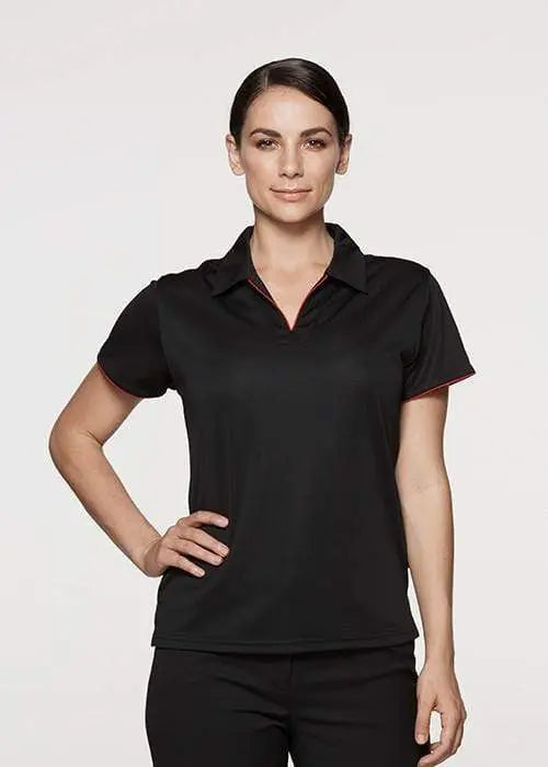 Aussie Pacific Ladies Yarra Polo Shirt 2302 Metro Workwear.