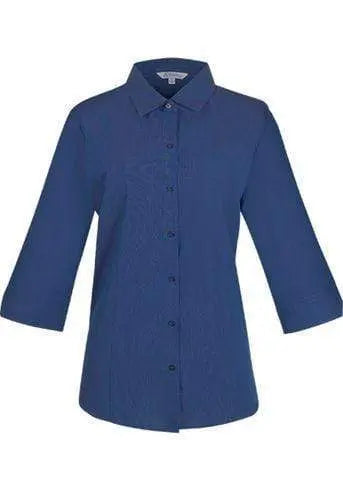 Aussie Pacific Ladies Belair 3/4 Sleeve Shirt 2905T Metro Workwear.