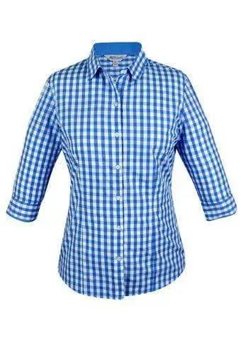 Aussie Pacific Ladies Devonport 3/4 Sleeve Shirt 2908T Metro Workwear.