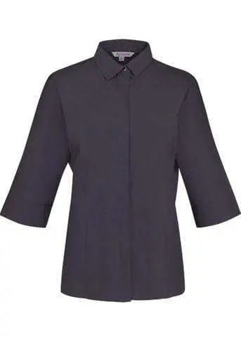 Aussie Pacific Ladies 3/4 Sleeve Shirt 2902T Metro Workwear.