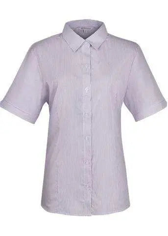 Aussie Pacific Ladies Henley Short Sleeve Shirt 2900S Metro Workwear.