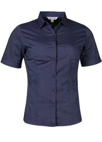 Aussie Pacific Ladies Short Sleeve Work Shirt 2903S Metro Workwear.