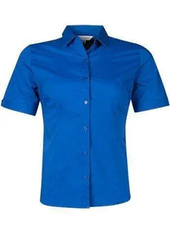 Aussie Pacific Ladies Short Sleeve Work Shirt 2903S Metro Workwear.