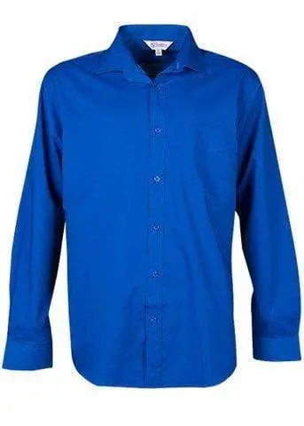 Aussie Pacific Men's Mosman Long Sleeve Shirt 1903l Metro Workwear.