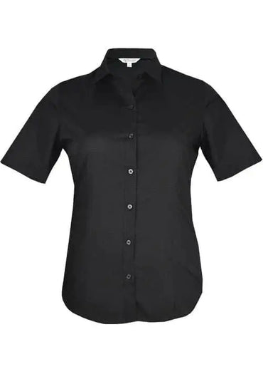 Aussie Pacific Ladies Kingswood Short Sleeve Shirt 2910S Metro Workwear.