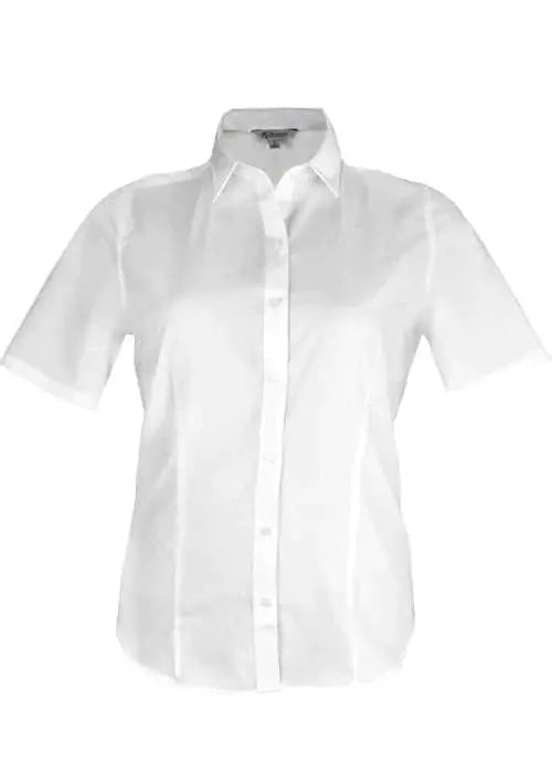 Aussie Pacific Ladies Kingswood Short Sleeve Shirt 2910S Metro Workwear.