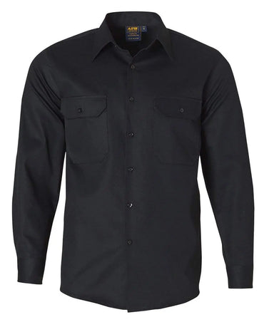 Cotton Drill Work Shirt WT04 Metro Workwear.