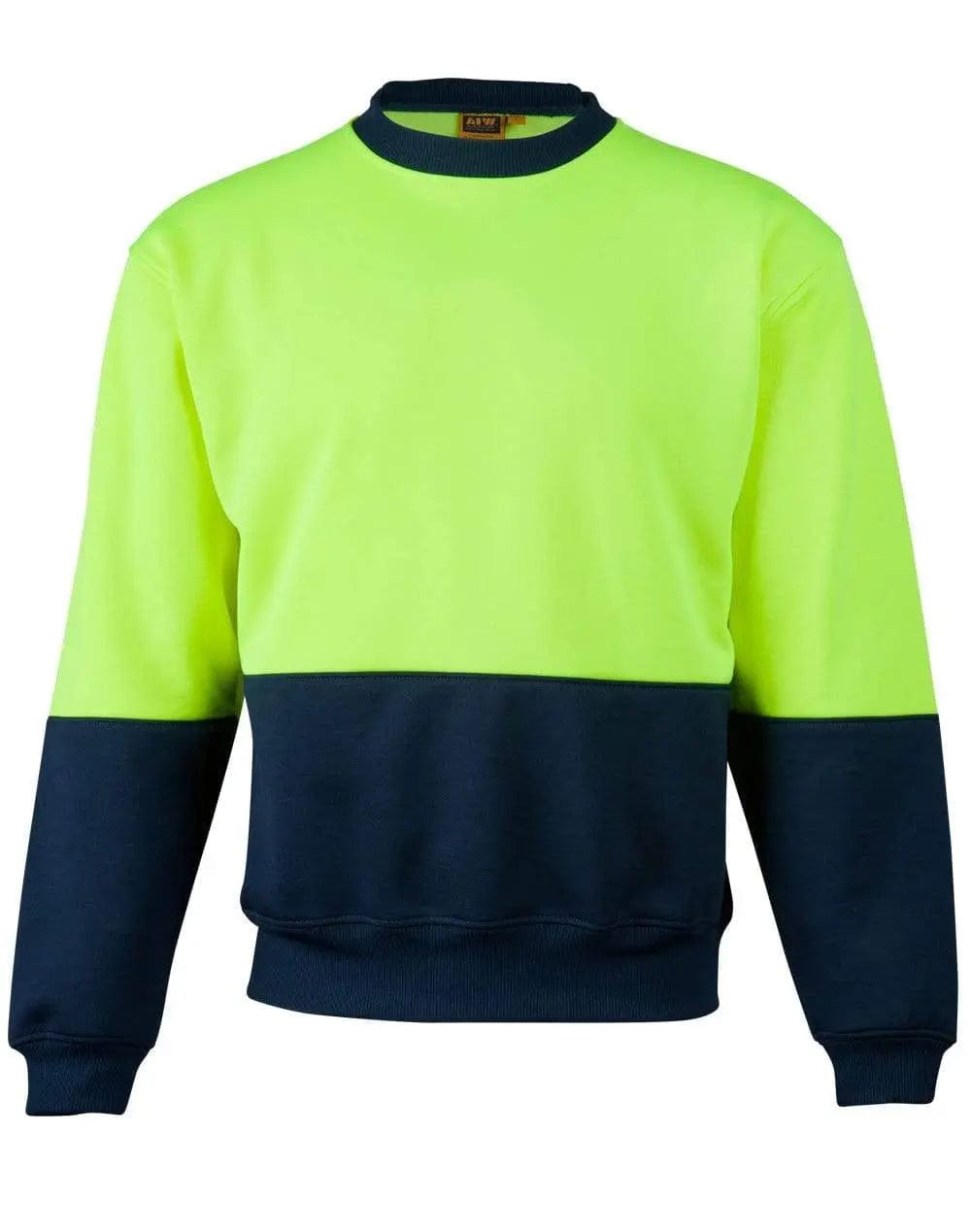 Hi-vis 2 Tone Crew Neck SW09