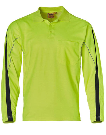 Hi-vis Legend Long Sleeve Polo Men's SW33A