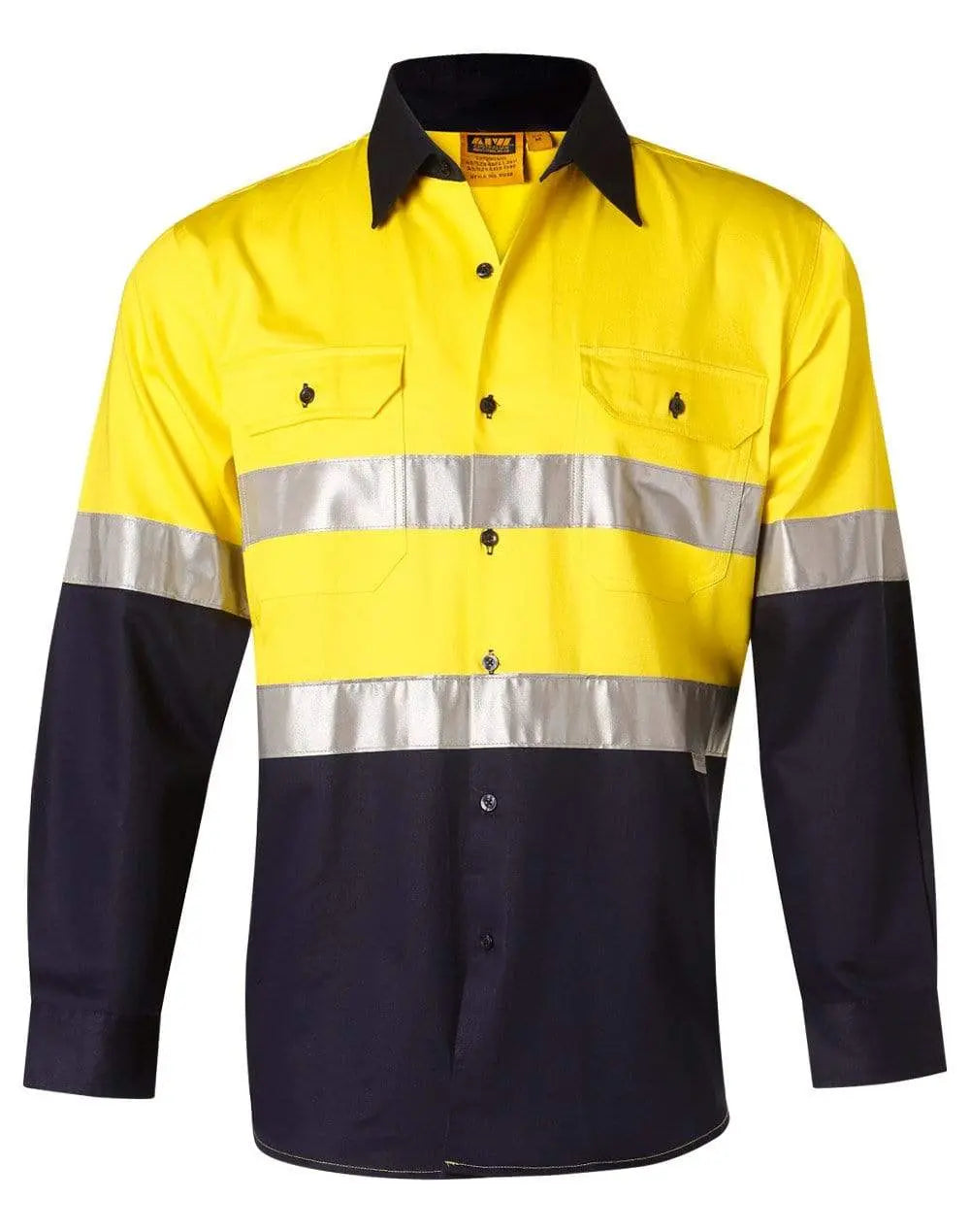 Long Sleeve Safety Shirt SW68 Metro Workwear.