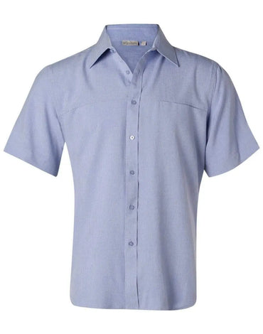 BENCHMARK Men's CoolDry Short Sleeve Shirt M7600S Metro Workwear.