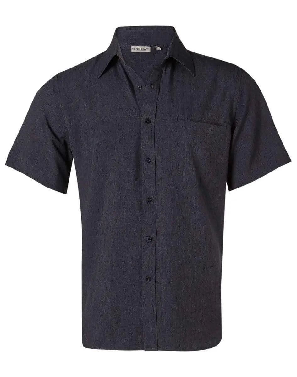 BENCHMARK Men's CoolDry Short Sleeve Shirt M7600S Metro Workwear.
